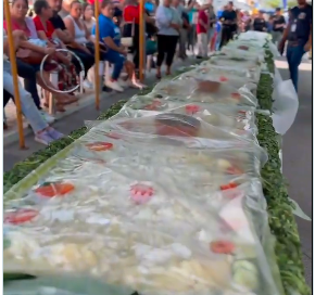 CHALCHUAPA BUSCA ENTRAR A LOS GUINNESS WORLD RECORDS CON UNA YUCA DE 20 METROS