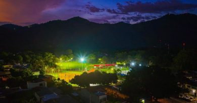GUSTAVO ACEVEDO INFORMA SOBRE AVANCES EN EL PROYECTO DE ILUMINACIÓN DE CANCHAS DEPORTIVAS