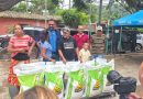 ALCALDÍA DE SANTA ANA CENTRO ENTREGA ABONO A AGRICULTORES DE EL RANCHADOR