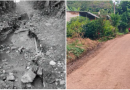 «RUTA ABRIENDO CAMINOS» ALCALDÍA DE SANTA ANA CENTRO MEJORA CALLE EN CANTÓN LOMA ALTA