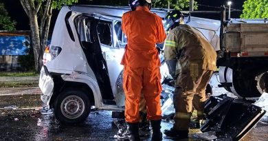 UNA PERSONA FALLECIÓ Y OTRA MÁS RESULTÓ LESIONADA EN UN ACCIDENTE DE TRÁNSITO EN LA LABOR, AHUACHAPÁN