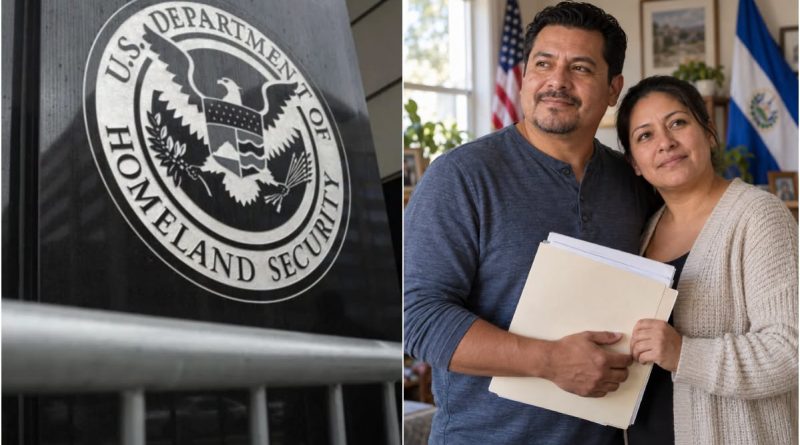 JUSTO CUANDO VENCÍA EL TPS, GOBIERNO DE TRUMP ANUNCIA QUE SALVADOREÑOS MANTENDRÁN SU PROTECCIÓN POR AHORA