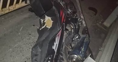 MOTOCICLISTA RESULTA GRAVEMENTE LESIONADO TRAS ACCIDENTE EN LA TRONCAL DEL NORTE