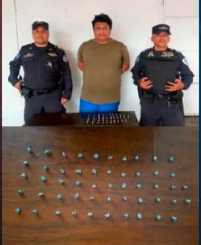 CAPTURAN A SUJETO SEÑALADO DE OCULTAR COCAÍNA EN SU VESTIMENTA EN CANDELARIA DE LA FRONTERA,SAO