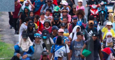 EE. UU. ADVIERTE A CARAVANA MIGRANTE QUE QUIEN INTENTE INGRESAR ILEGALMENTE SERÁ DETENIDO