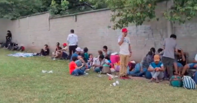 PRESUNTA CARAVANA MIGRANTE COMIENZA A FORMARSE EN SAN PEDRO SULA