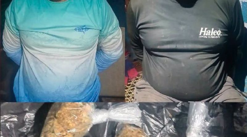 CAPTURAN A DOS HOMBRES POR DELITOS RELACIONADOS CON DROGAS EN CITALÁ