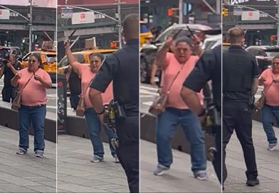 IDENTIFICAN A MUJER SEÑALADA DE ATACAR A DOS PERSONAS EN TIMES SQUARE