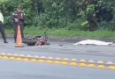 DOS MOTOCICLISTAS FALLECEN EN ACCIDENTES DE TRÁNSITO EN DIFERENTES PUNTOS DEL PAÍS