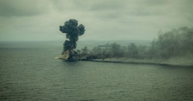 OCHO MARINES ESTADOUNIDENSES RESULTAN HERIDOS TRAS IMPACTO DE MISIL IRANÍ EN EL ESTRECHO DE ORMUZ