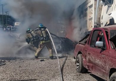 IMÁGENES IMPACTANTES TRAS ACCIDENTE MÚLTIPLE EN EL BULEVAR CONSTITUCIÓN
