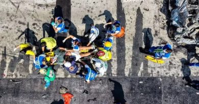 AUTORIDADES CONFIRMAN QUE EN EL ACCIDENTE MÚLTIPLE EN EL REDONDEL INTEGRACIÓN DEJA UNA PERSONA FALLECIDA Y SIETE LESIONADAS