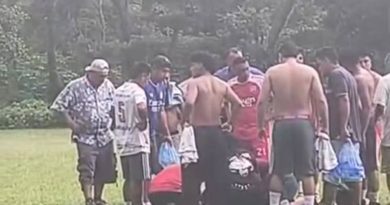 RAYO IMPACTA EN CANCHA DE FÚTBOL Y DEJA SEIS LESIONADOS EN IZALCO
