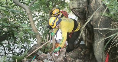 HOMBRE FALLECE TRAS CAER DESDE 50 METROS AL RÍO ACELHUATE EN APOPA