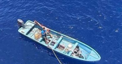 PESCADOR SOBREVIVE UNA SEMANA A LA DERIVA EN EL MAR FRENTE A LAS COSTAS DE OAXACA