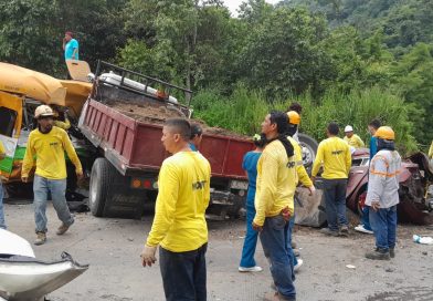 ACCIDENTE MÚLTIPLE SE REGISTRA EN LA CARRETERA PANAMERICANA, EN EL TRAMO DE LOS CHORROS