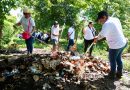 FAMILIAS SE SUMAN A JORNADA DE LIMPIEZA DEL RÍO GRANDE DE SAN MIGUEL