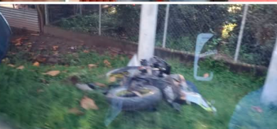 MOTOCICLISTA FALLECE TRAS IMPACTAR CONTRA UN POSTE EN SAN LUIS TALPA