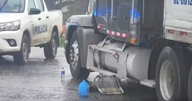 CONDUCTOR DE TRÁILER SALVADOREÑO RESULTA HERIDO DE BALA TRAS DISCUSIÓN EN CARRETERA DE COSTA RICA