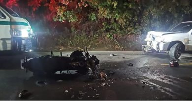 DOS PERSONAS LESIONADAS EN CHOQUE ENTRE MOTOCICLETA Y AUTOMÓVIL EN SAN JOSÉ VILLANUEVA