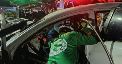 UN HOMBRE RESULTA LESIONADO TRAS ACCIDENTE DE TRÁNSITO EN SANTA TECLA