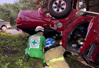 UNA PERSONA FALLECE TRAS ACCIDENTE DE TRÁNSITO EN SANTIAGO TEXACUANGOS