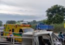 ACCIDENTE DE TRÁNSITO DEJA CINCO PERSONAS LESIONADAS EN LA CARRETERA DE SAN SALVADOR A SANTA ANA
