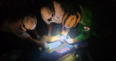 MOTOCICLISTA RESULTA LESIONADO TRAS ACCIDENTE EN CARRETERA A CANDELARIA, SANTA ANA