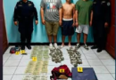 CAPTURAN A TRES HOMBRES CON PORCIONES DE MARIHUANA EN CUSCATLÁN SUR