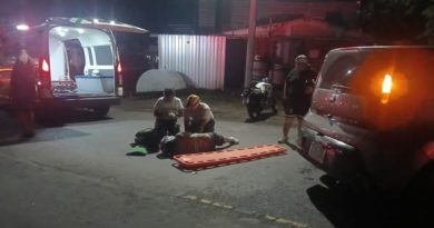 EN SANTA ANA UN MOTOCICLISTA DE 21 AÑOS RESULTÓ LESIONADO TRAS CHOQUE FRONTAL EN CARRETERA ANTIGUA A SAN SALVADOR