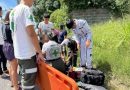 MOTOCICLISTA RESULTA LESIONADO EN ACCIDENTE DE TRÁNSITO EN SENSUNTEPEQUE