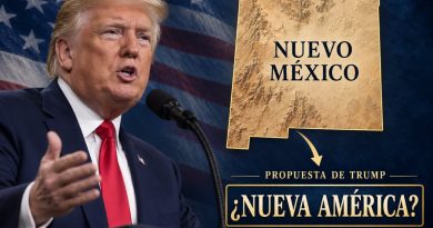 TRUMP INSISTE EN CAMBIAR EL NOMBRE DE NUEVO MÉXICO POR “NUEVA AMÉRICA”